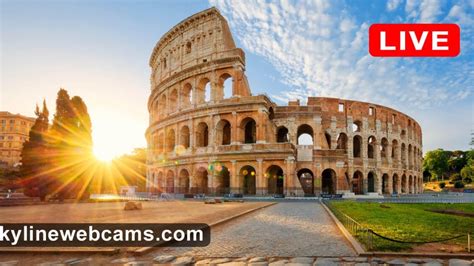 live webcam colosseum rome.